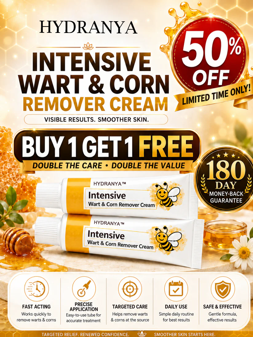 HYDRANYA™ Intensive Wart & Corn Remover Cream