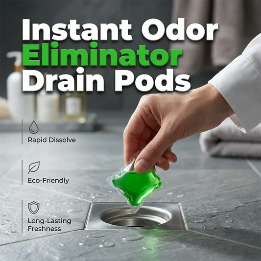 ✨ Buy 3 Get 2 FREE 🎁  Drain Deodorizer Pods – Bio-Enzyme Formula, Instant Fresh Scent & No Harsh Chemicals 🚽