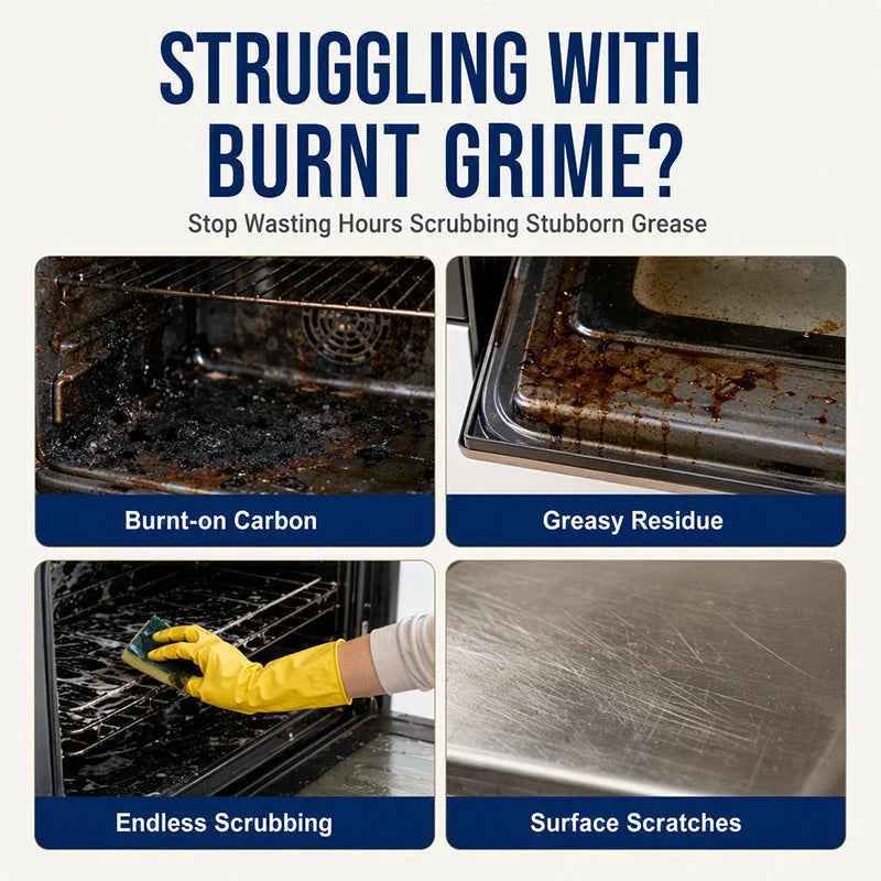 ✨ Buy 3 Get 2 FREE 🎁 Heavy Duty Oven & Cooktop Cleaner Spray