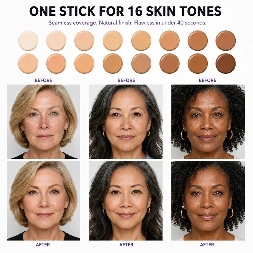 OFFICIAL AUTHENTIC  Changing Foundation Stick – The stick that makes mature skin glow again