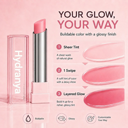 🔥Last Day Buy 1 Get 1 Free|Hydranya GLOW VEIL LIP SHEEN OIL BALM