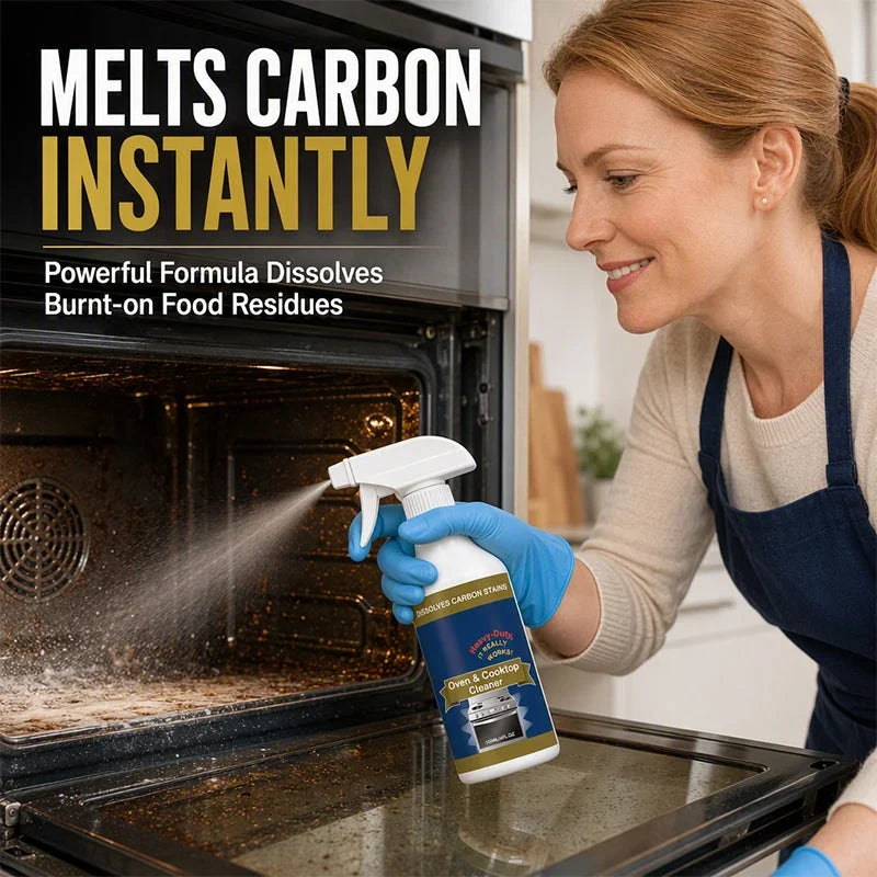 ✨ Buy 3 Get 2 FREE 🎁 Heavy Duty Oven & Cooktop Cleaner Spray