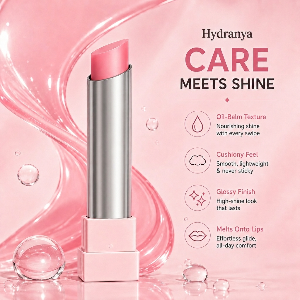 🔥Last Day Buy 1 Get 1 Free|Hydranya GLOW VEIL LIP SHEEN OIL BALM