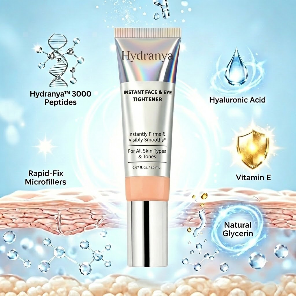 Hydranya™ Instant Face Temporary Tightener – Instant visible results in 60 seconds