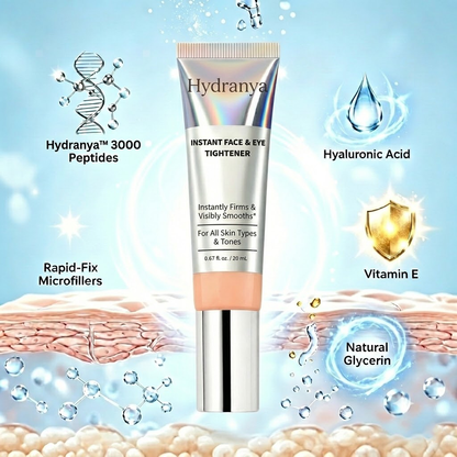 Hydranya™ Instant Face Temporary Tightener – Instant visible results in 60 seconds
