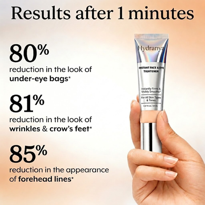 Hydranya™ Instant Face Temporary Tightener – Instant visible results in 60 seconds