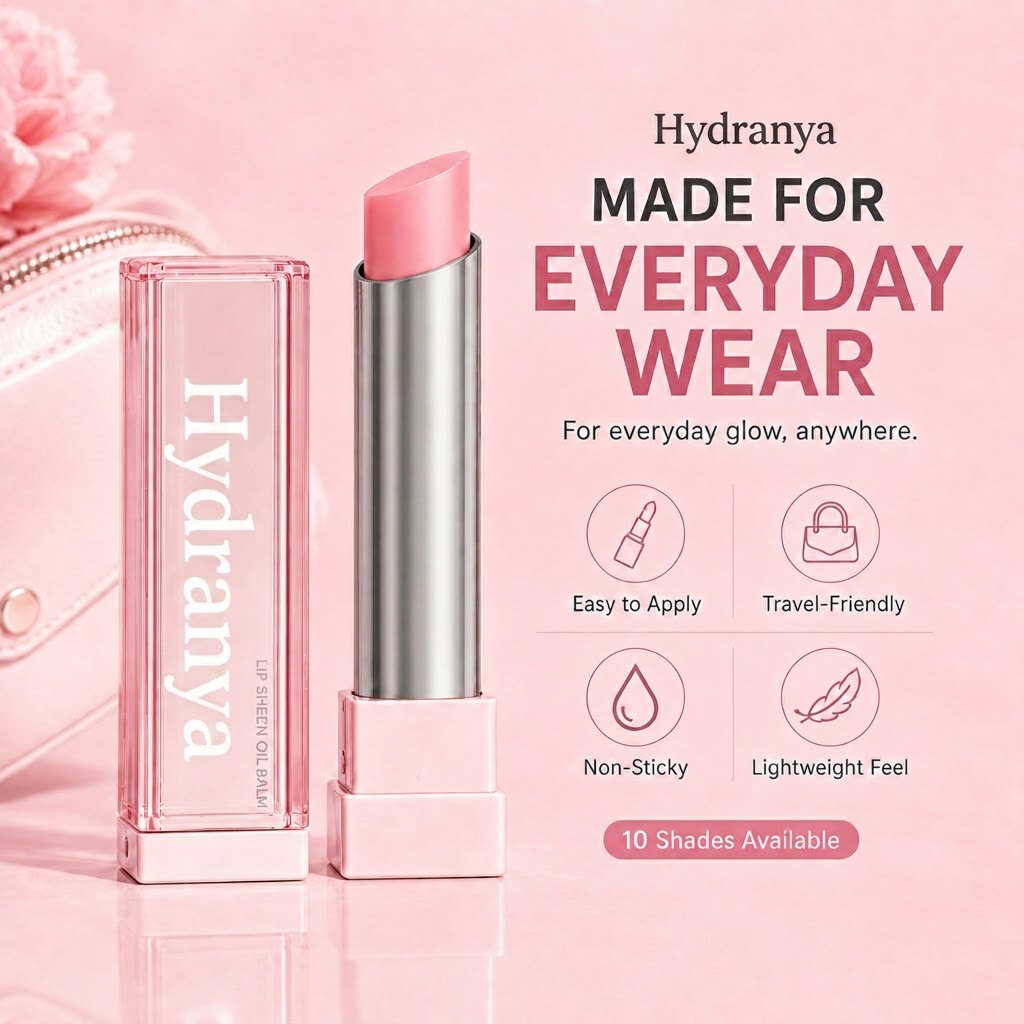 🔥Last Day Buy 1 Get 1 Free|Hydranya GLOW VEIL LIP SHEEN OIL BALM