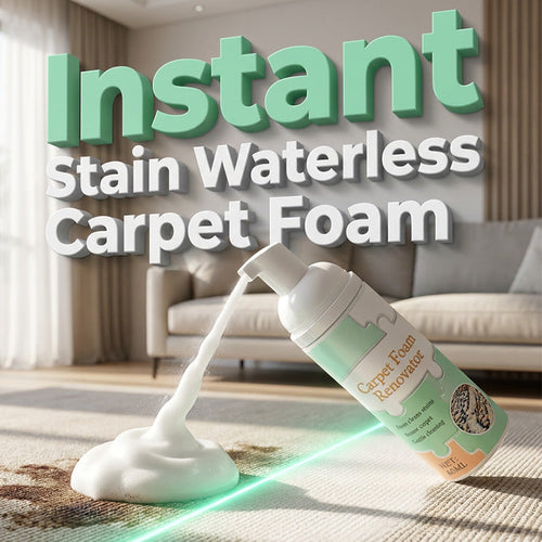 No-Rinse Carpet & Upholstery Stain Remover with Towel