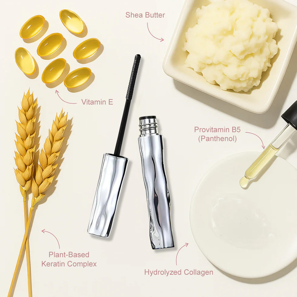 Hydranya® Waterproof Fibre Mascara – Volume & Length without Clumping for Dramatic Moments